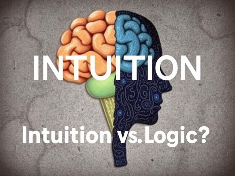 How Much Do You Rely on Your Intuition vs. Logic