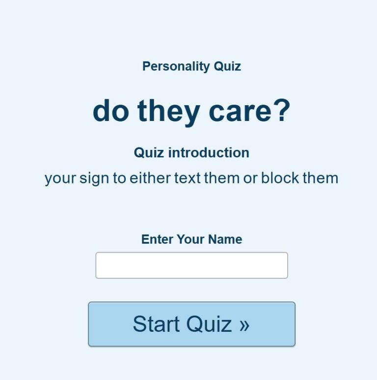 do they care?