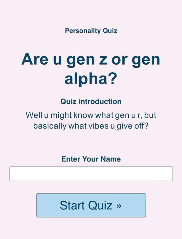 Are u gen z or gen alpha?