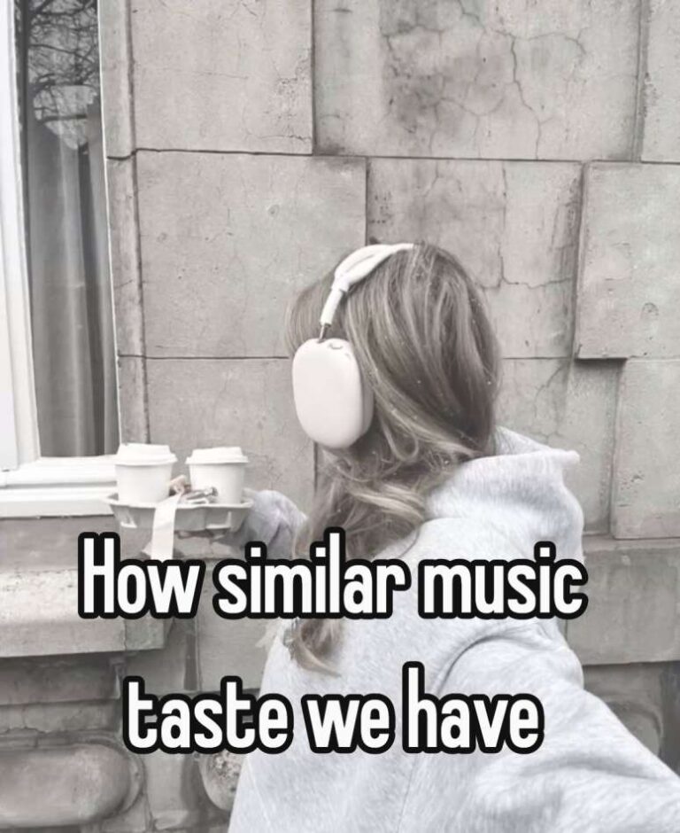 how similar music taste we have