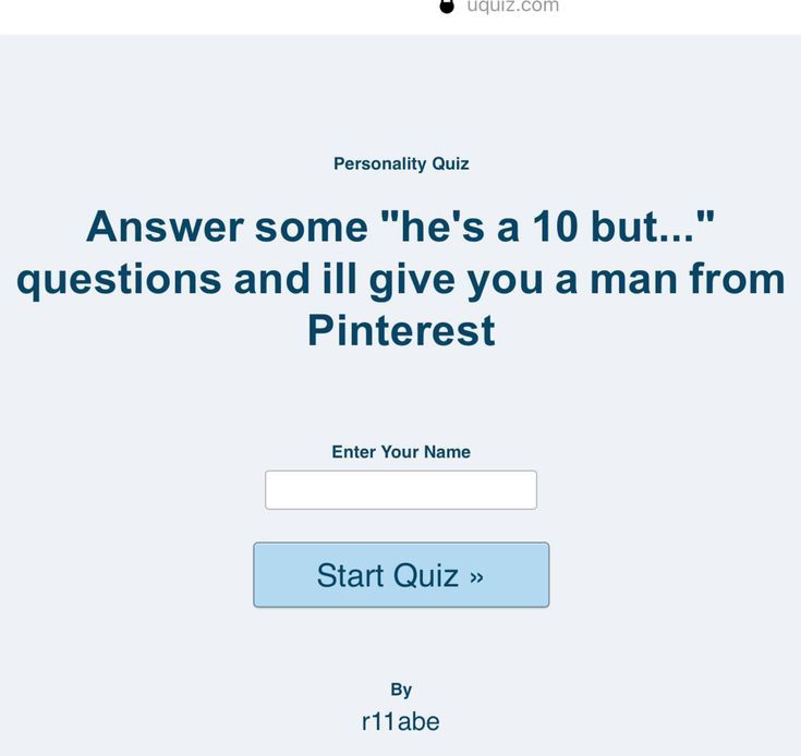 Answer some “he’s a 10 but…” questions and ill give you a man from Pinterest