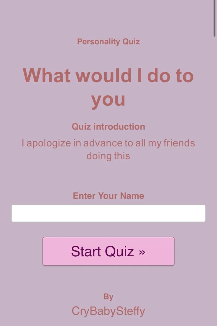 What would I do to you