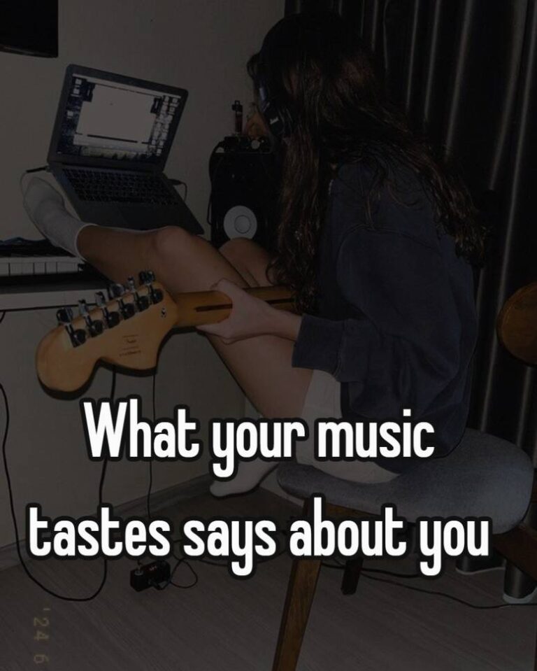 what your music tastes says about you