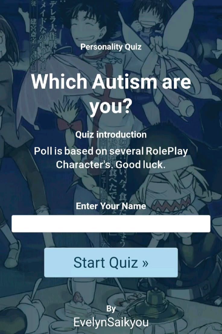 Which Autism are you?