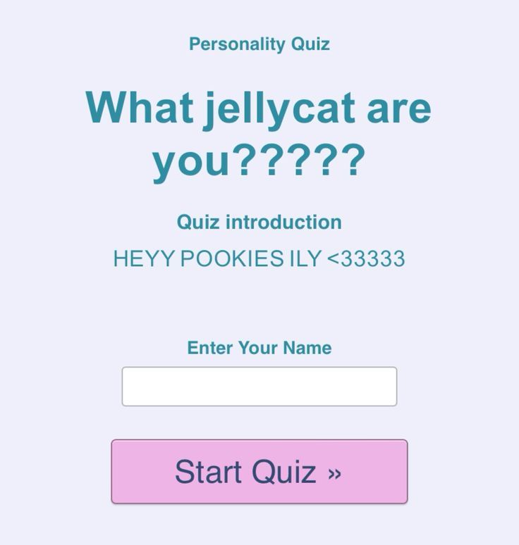 What jellycat are you?