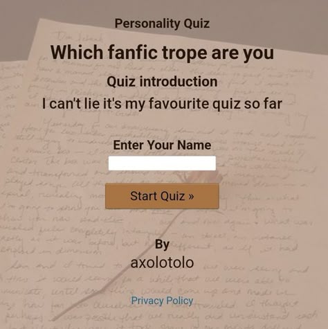 which fanfic trope are you