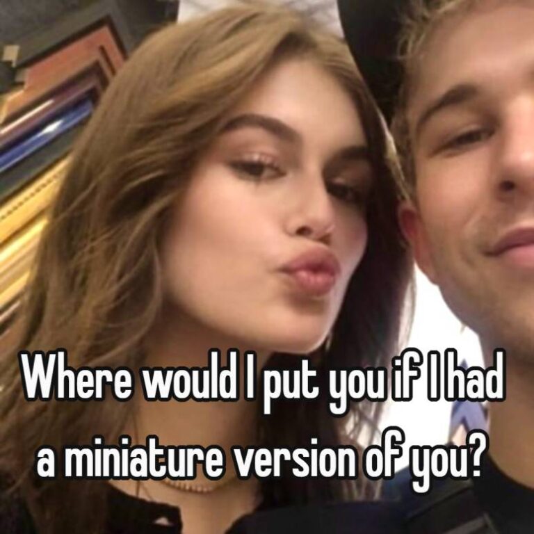 Where would I put you if I had a miniature version of you?