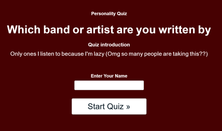 Which band or artist are you written by