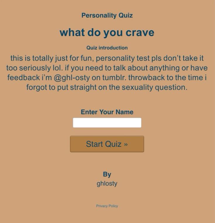 what do you crave