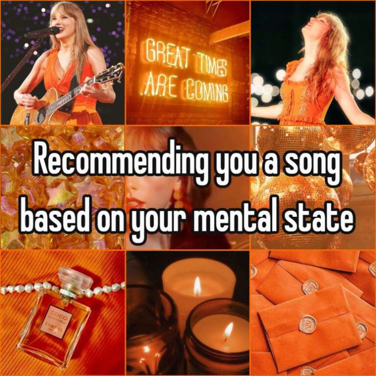 Recommending you a song based on your mental state