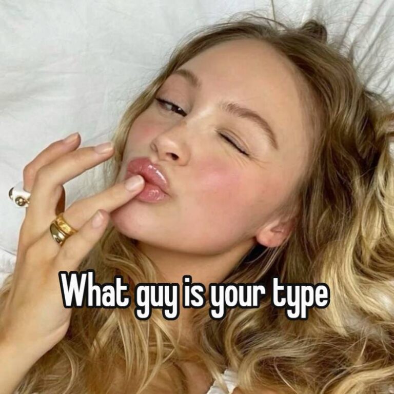 What guy is your type