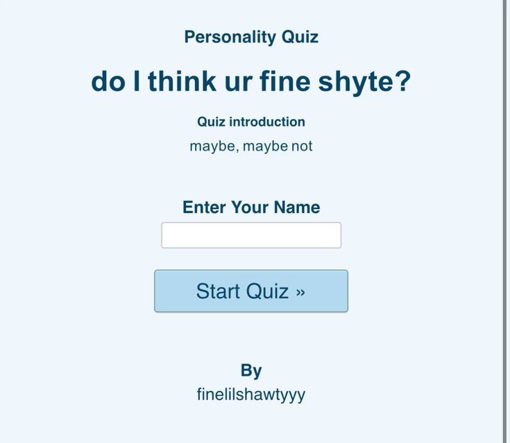 do I think ur fine shytt?