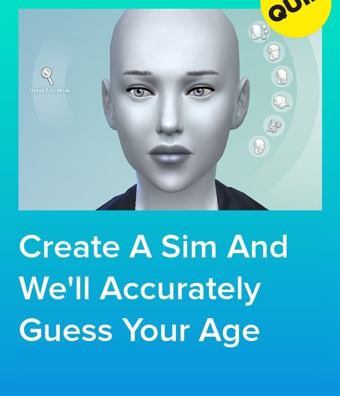 Create A Sim And We’ll Accurately Guess Your Age