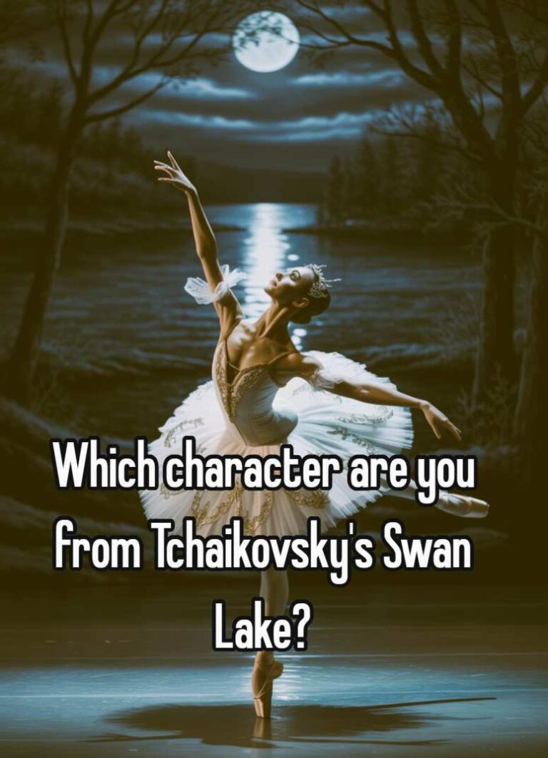 Which character are you from Tchaikovsky’s Swan Lake?