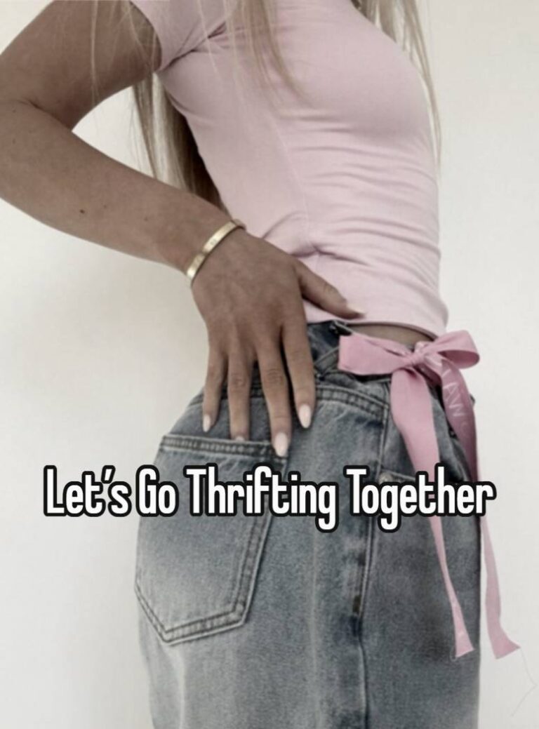 Let’s Go Thrifting Together