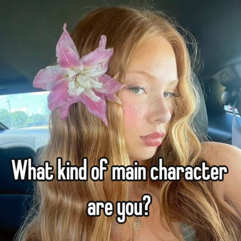 What kind of main character are you?