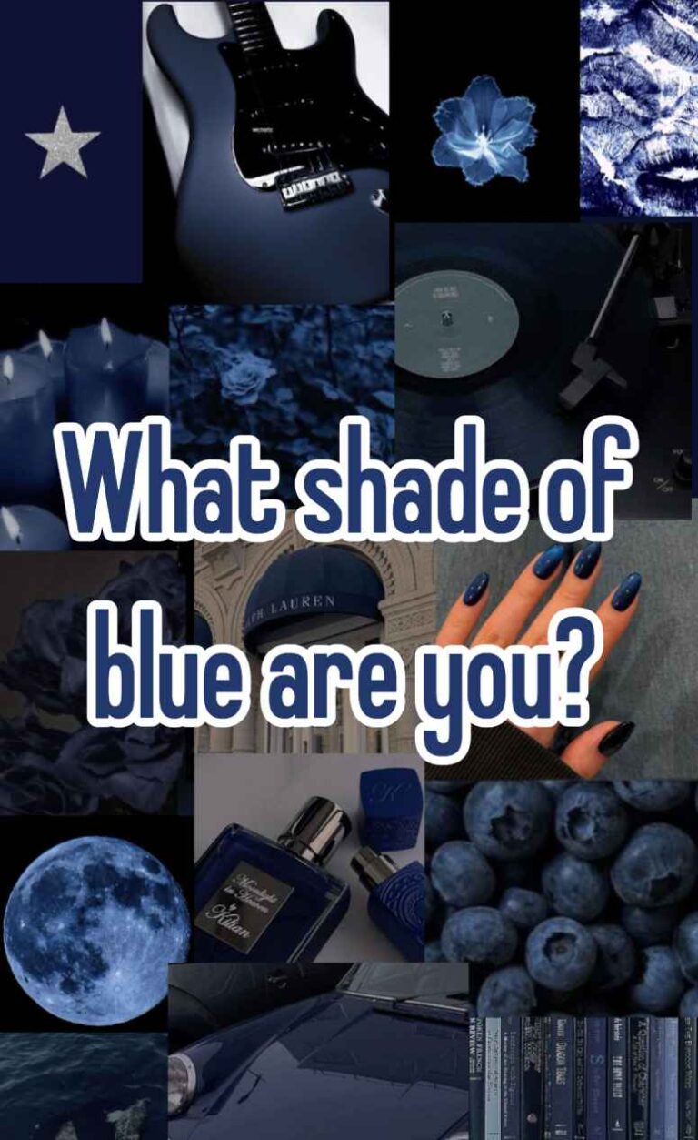 What shade of blue are you?