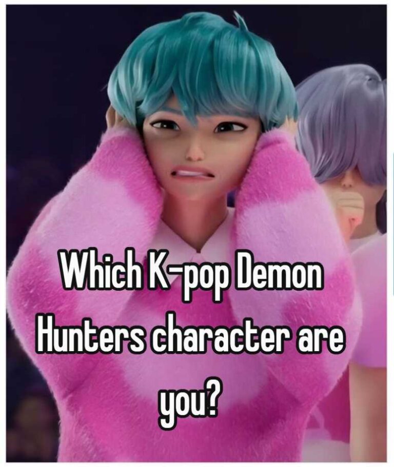 Which K-pop Demon Hunters character are you?