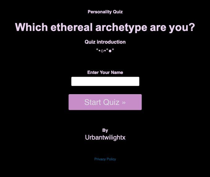 Which ethereal archetype are you?