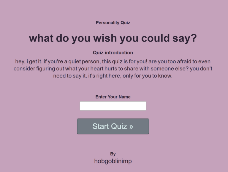 what do you wish you could say?