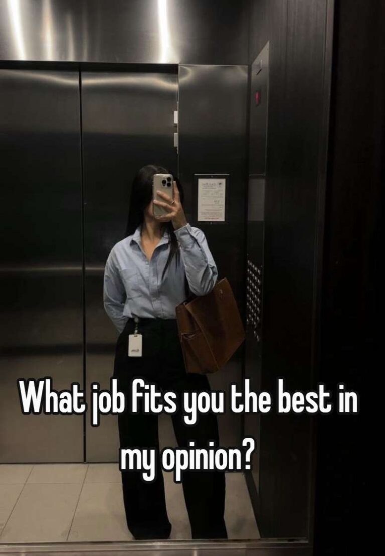 What job fits you the best in my opinion?