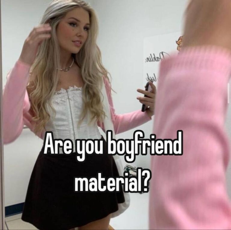 Are you boyfriend material?
