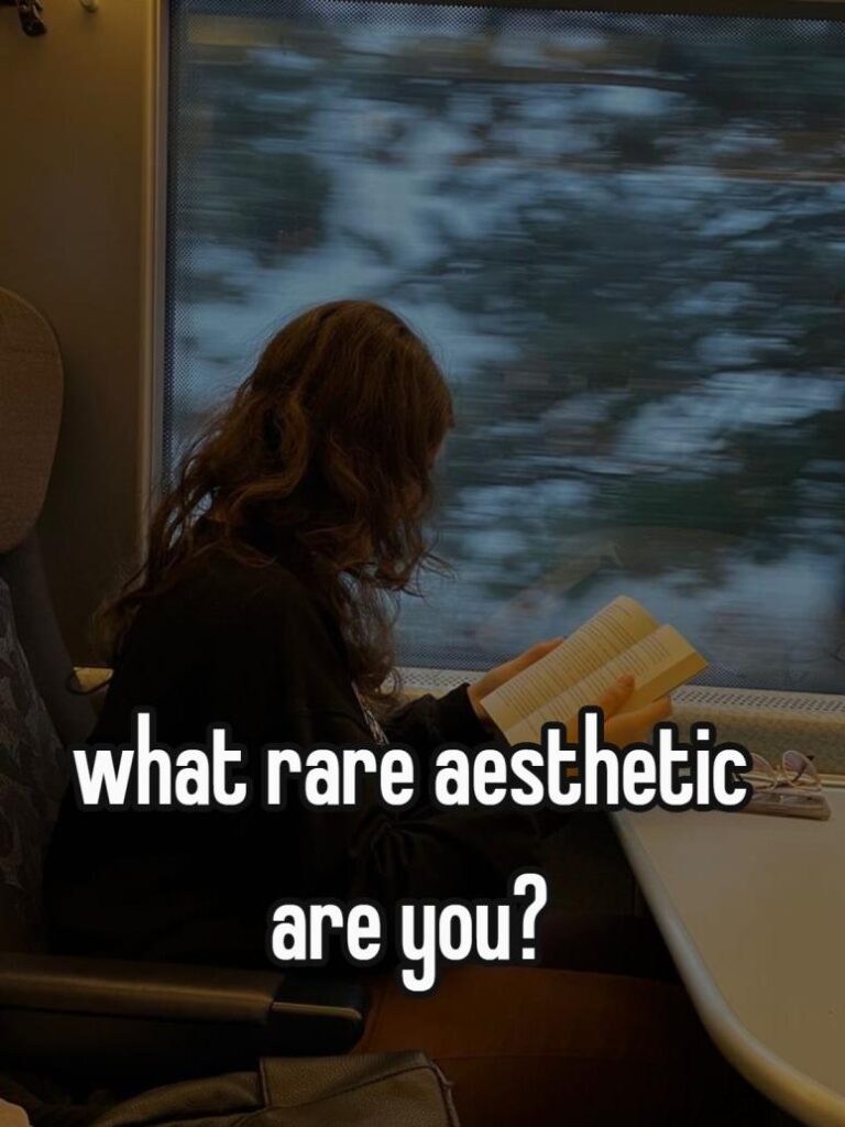 what rare aesthetic are you?