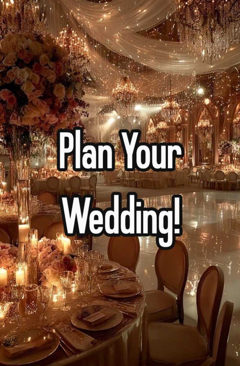 Plan Your Wedding