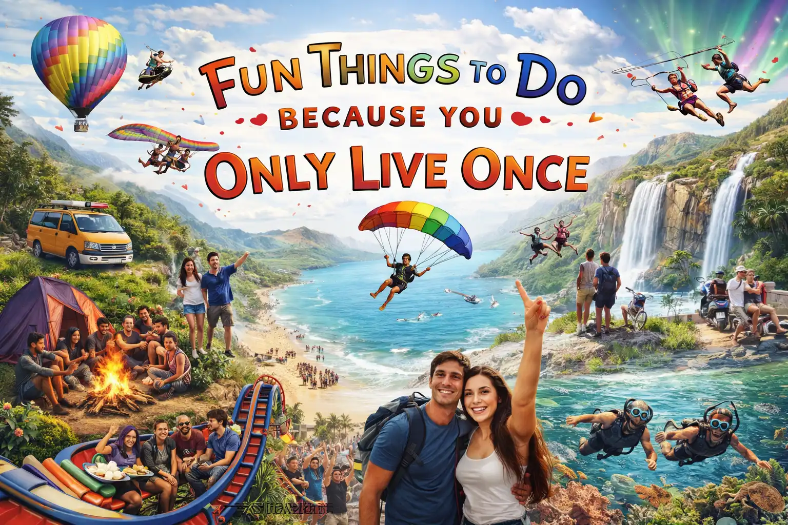 100 Fun Things to Do Because You Only Live Once