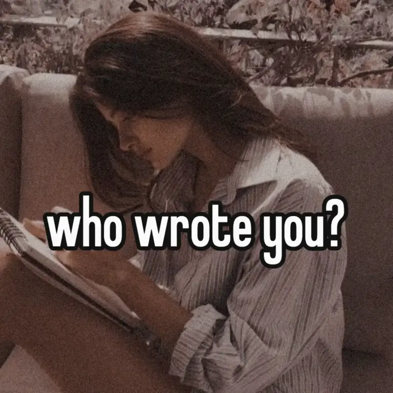 who wrote you?