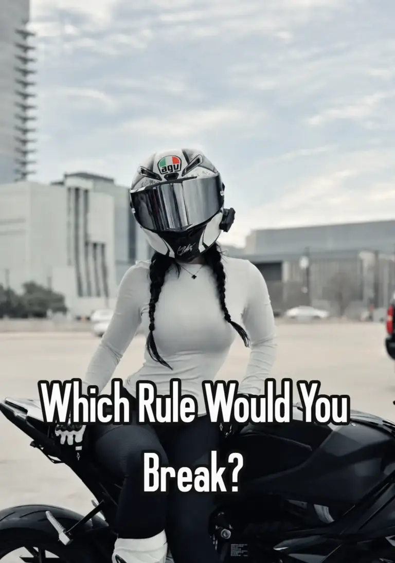 Which Rule Would You Break