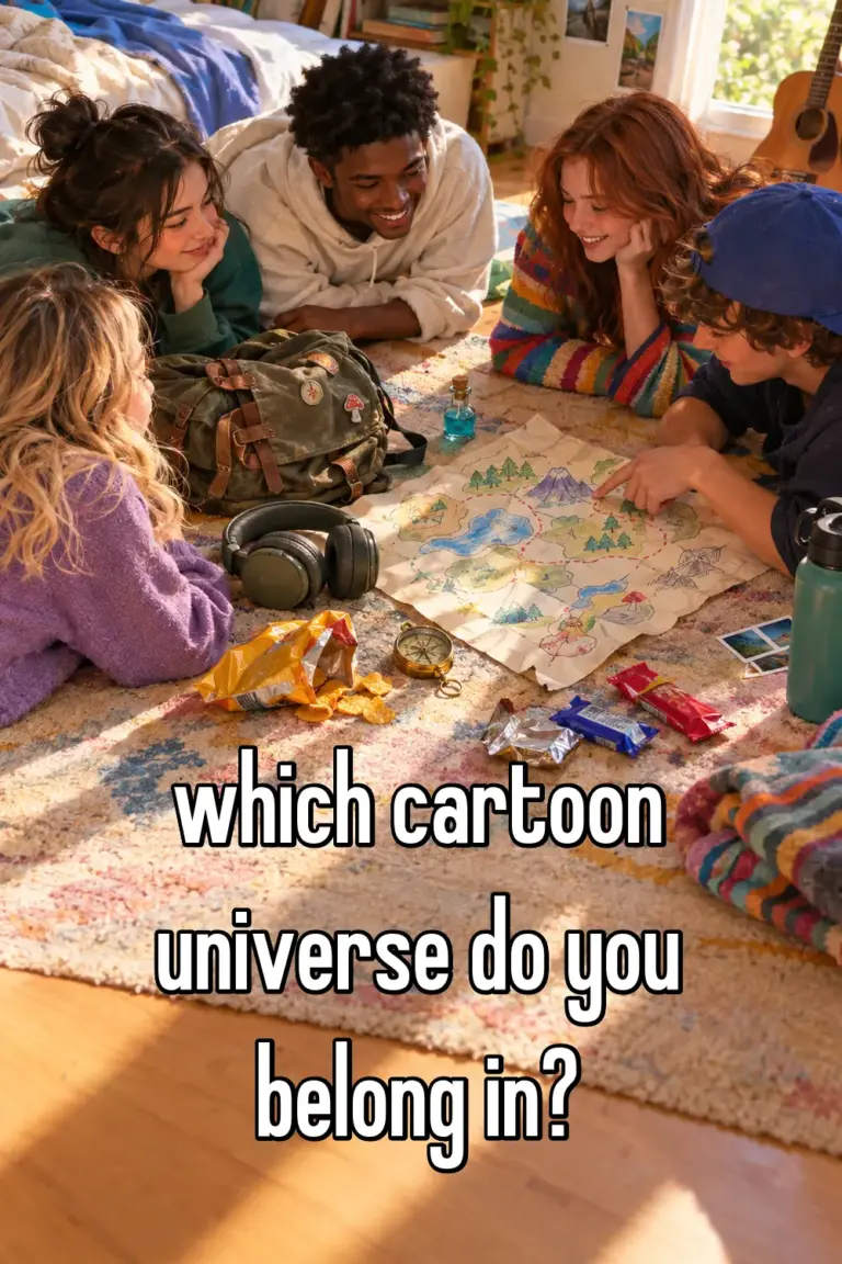 which cartoon universe do you belong in?