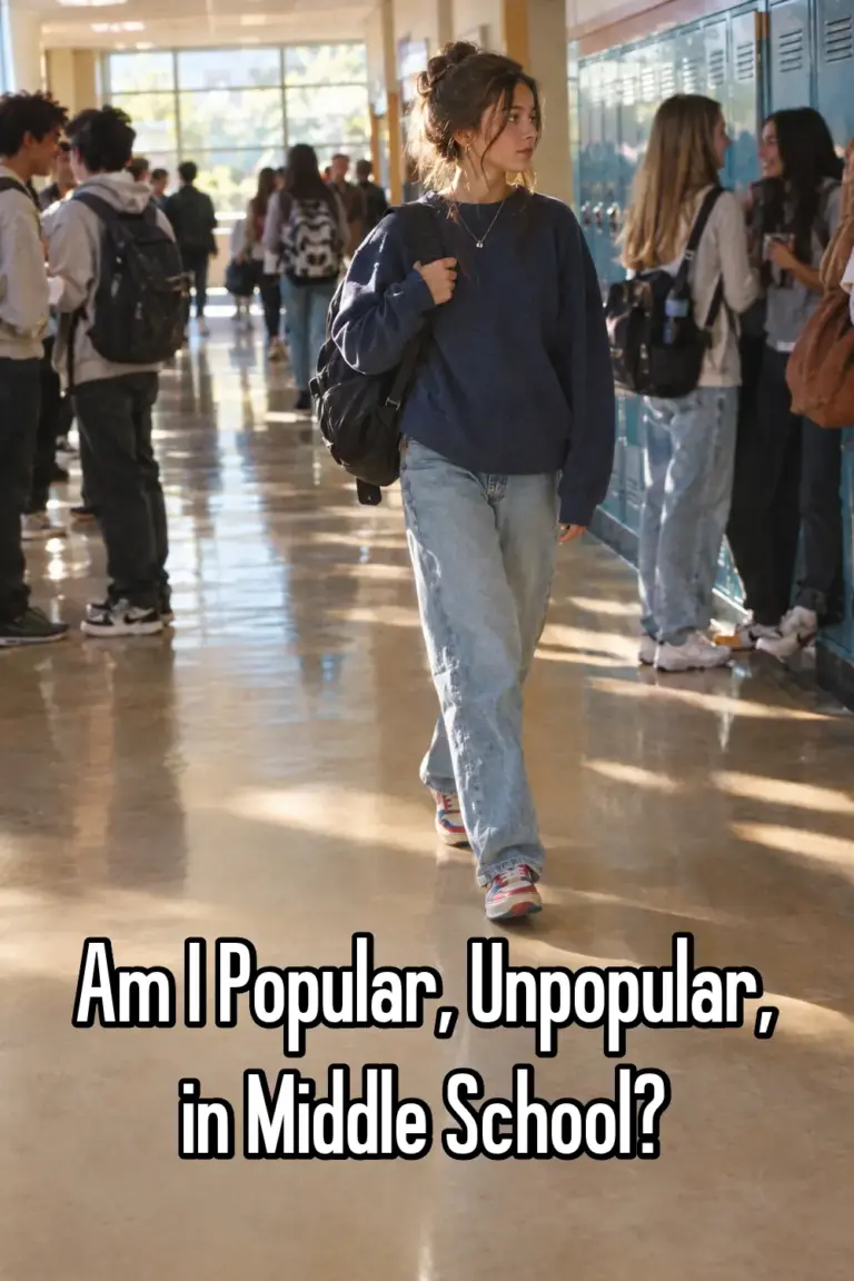 Am I Popular, Unpopular, in Middle School?